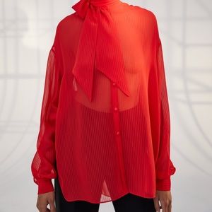 Babaton 1-01 - Luxembourg Blouse / Red / S